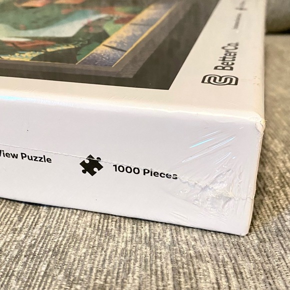 🧩 New Sealed ENCHANTED VIEW 1,000 Piece Puzzle BetterCo. Small Artist Soy Ink - Picture 4 of 4